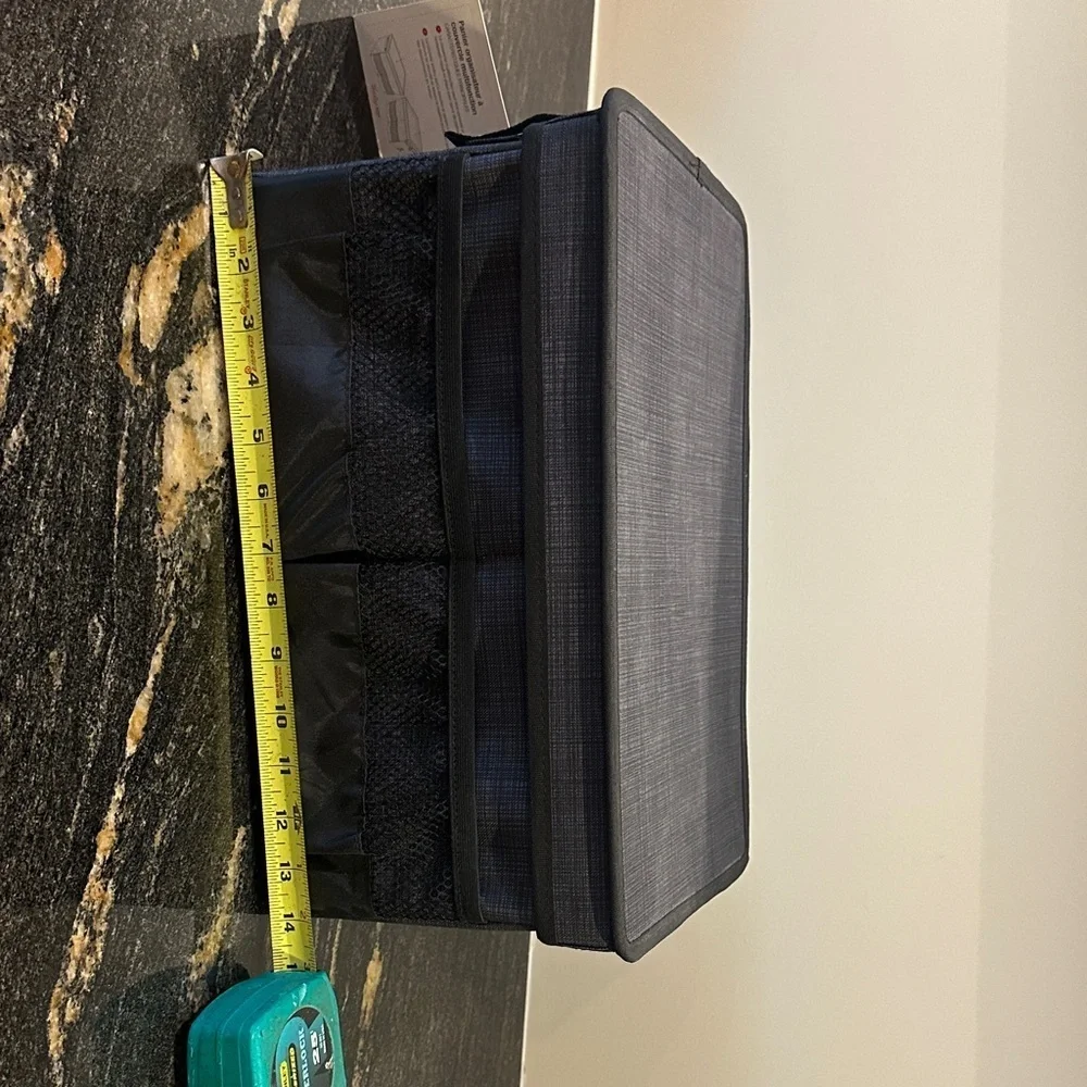 Thirty-One Flip-Top Organizing Bin - Black
